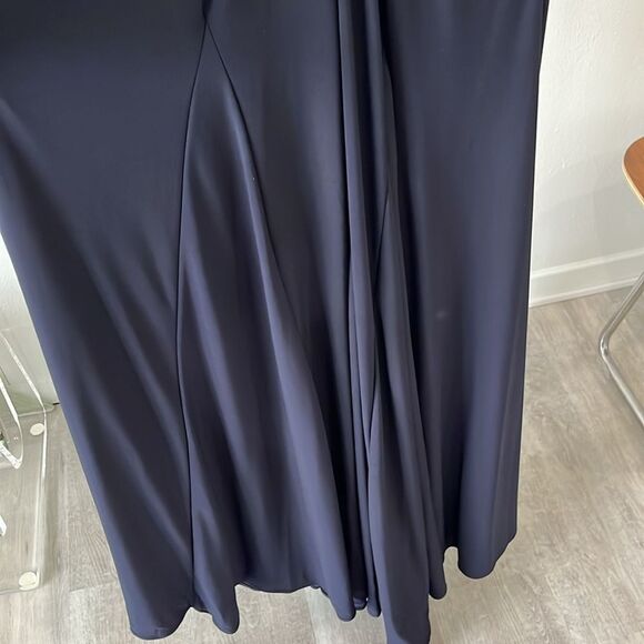 Ieena Mac Duggal 26517 Sleeveless Foldover Off Shoulder Gown Dress NWT Women’s 8 - Picture 14 of 14